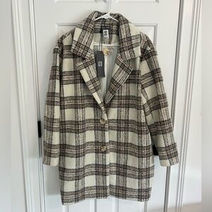 GREY BANDIT: plaid coat
